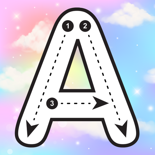 Alphabet Learning Magnets - Write, Wipe & Learn